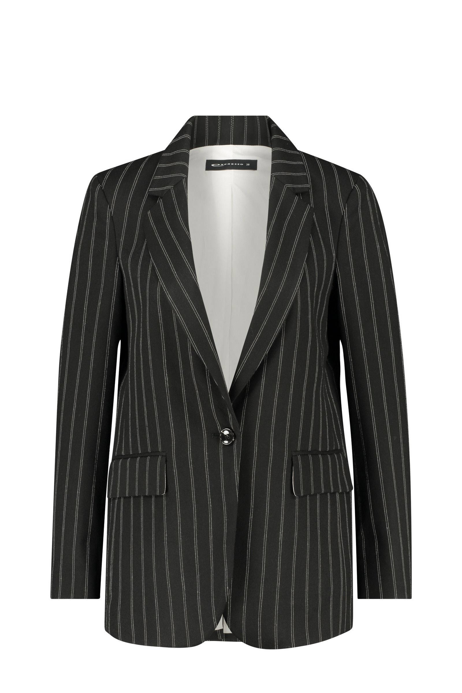 Expresso regular blazer blazer zwart