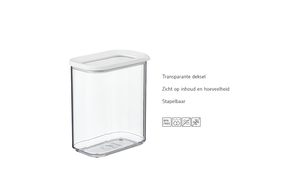 Mepal Modula 550 ml vleeswarendoos - Black