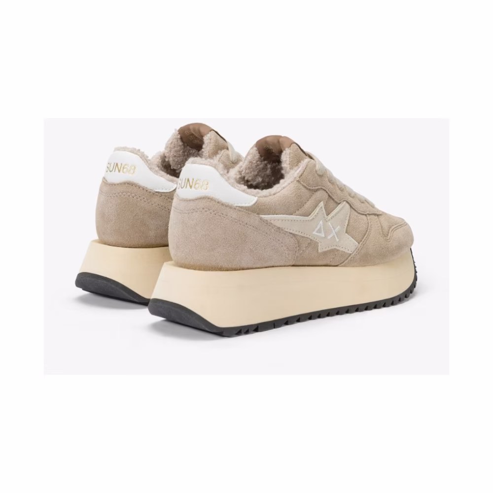 Sun68 Big Star Sneakers Dierenprint