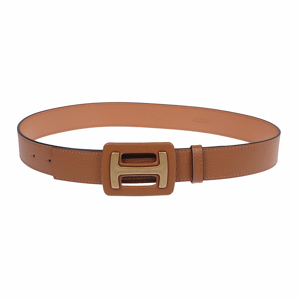 Hogan Stijlvolle Logo-Plaque Riem