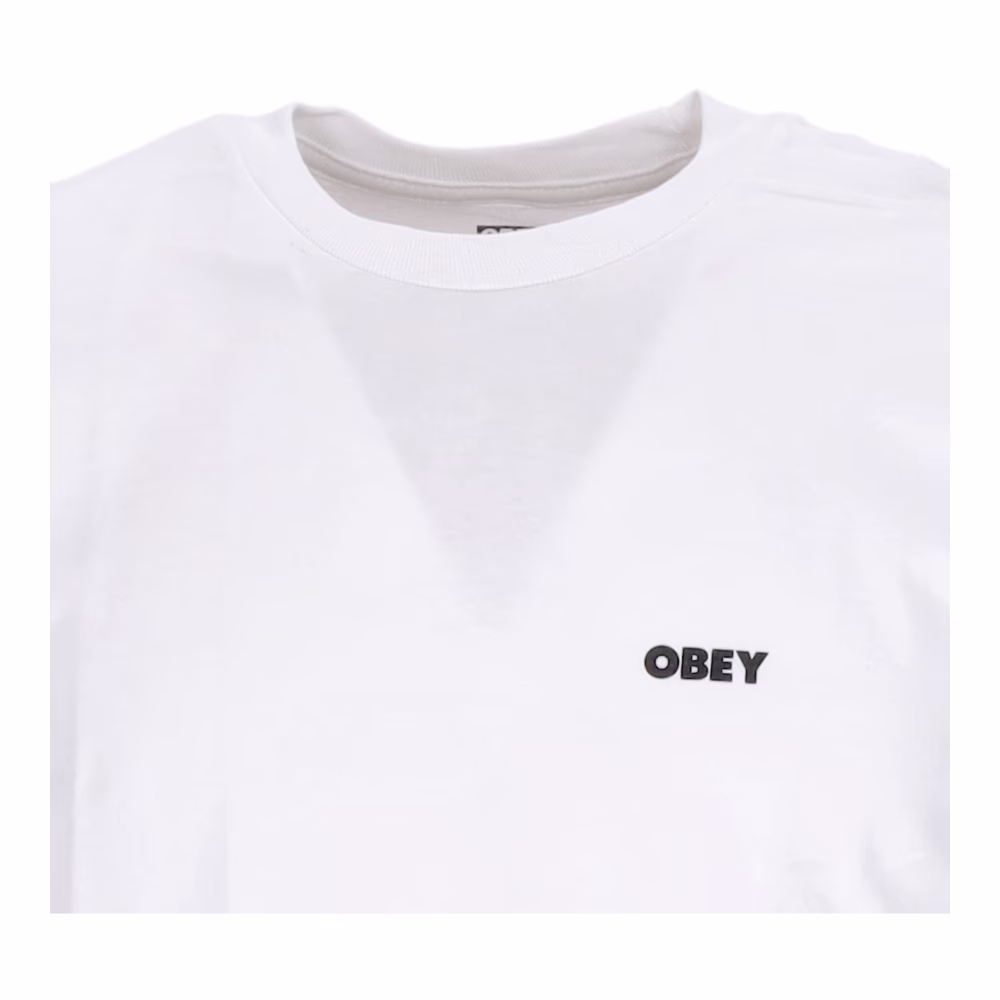 Obey Klassiek Wit Heren T-shirt