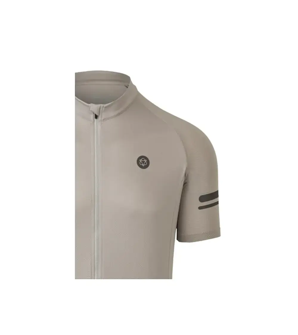 AGU Core Essential Fietsshirt Korte Mouwen Grijs Heren