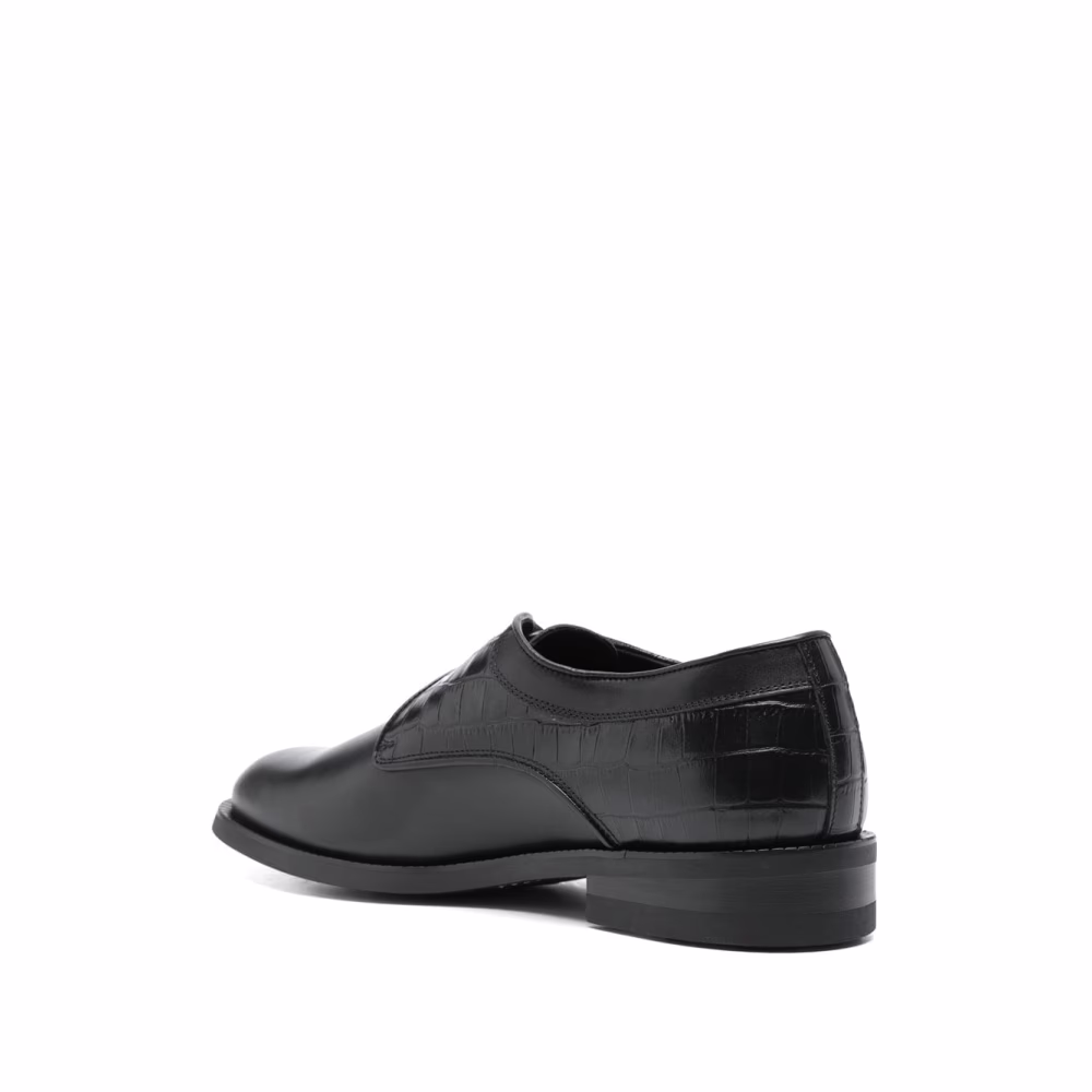 Billionaire DERBY Klassieke Blauwe Leren Schoenen