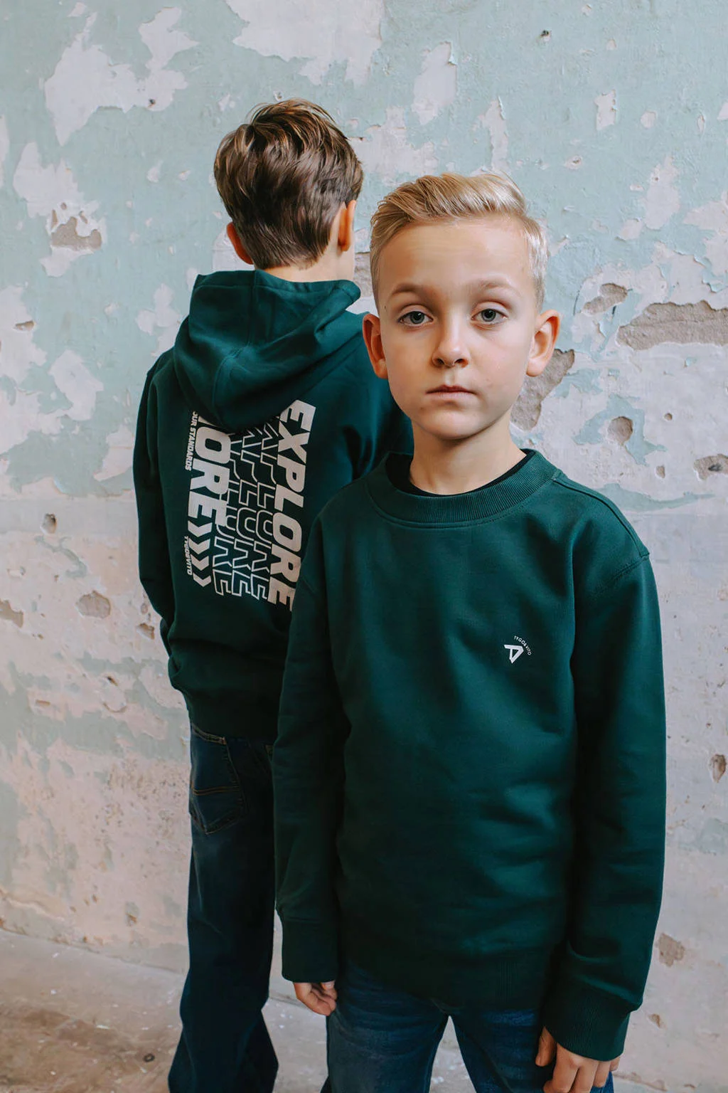 TYGO & vito NextGen hoodie donkergroen