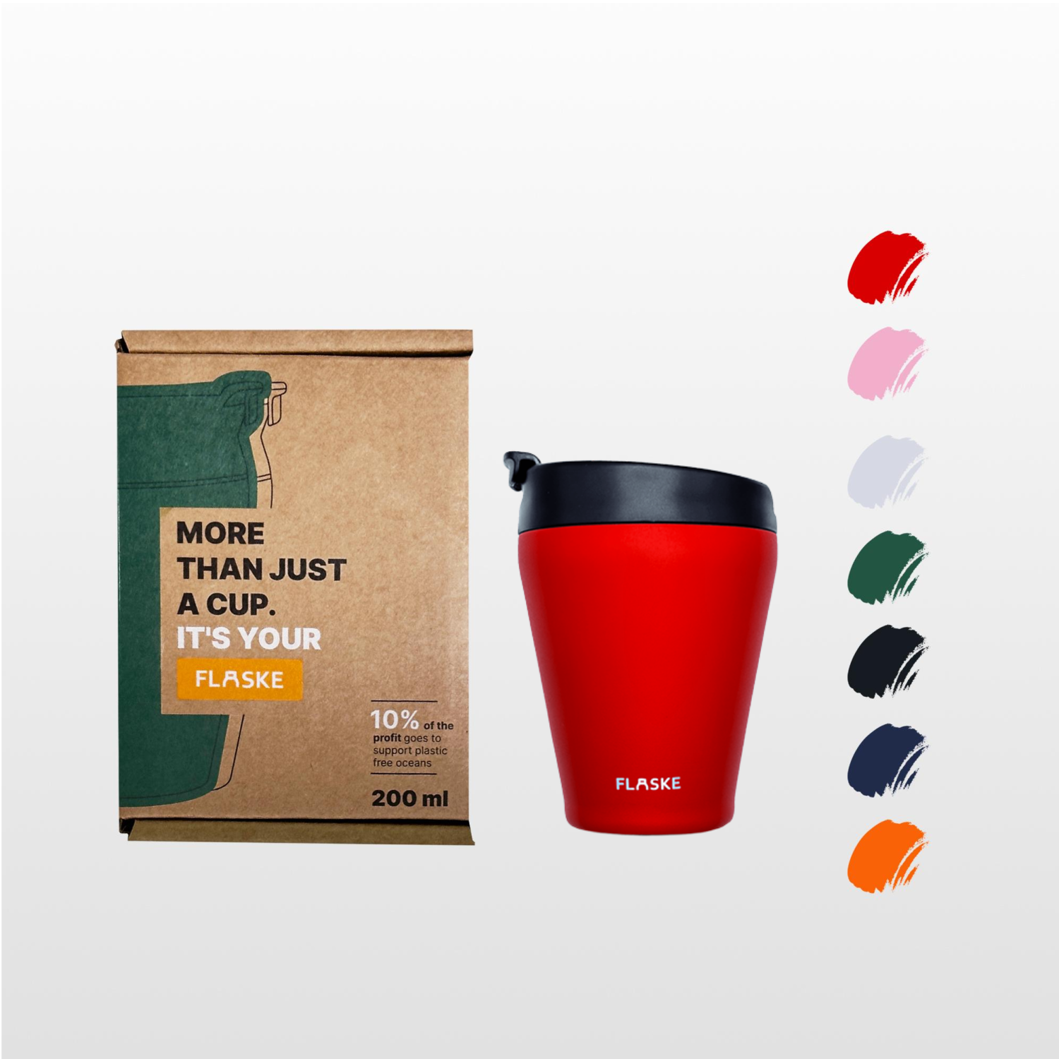 FLASKE 200 ml RVS Koffiebeker to Go - Chilly