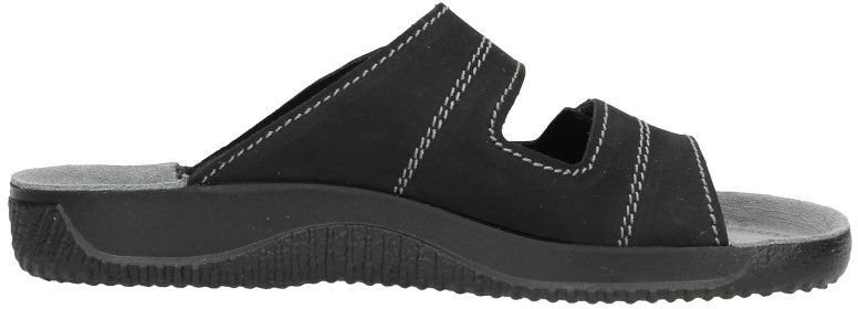 Rohde Heren slippers zwart