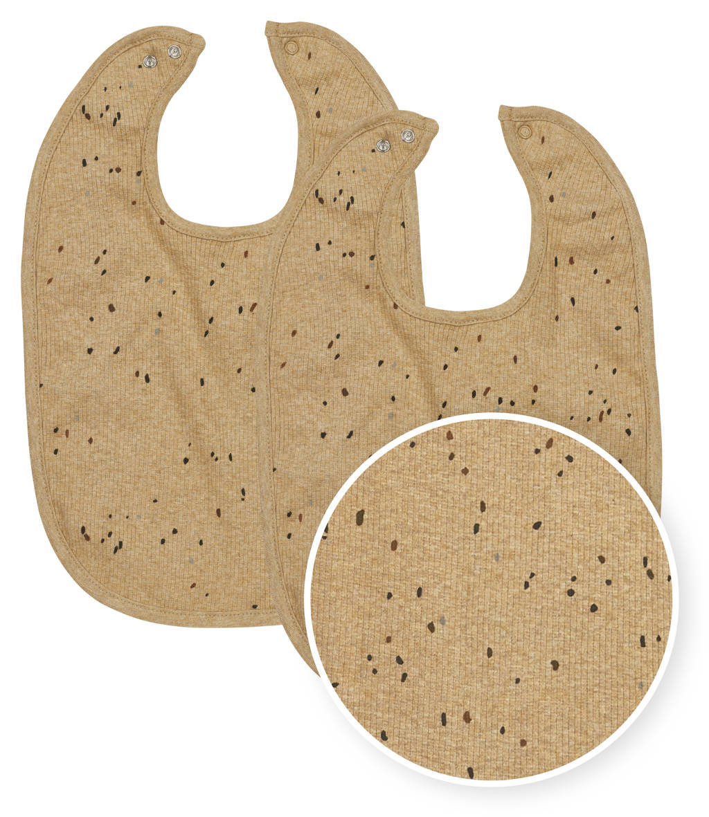 slab Rib Mini Spot - set van 2 toffee melange