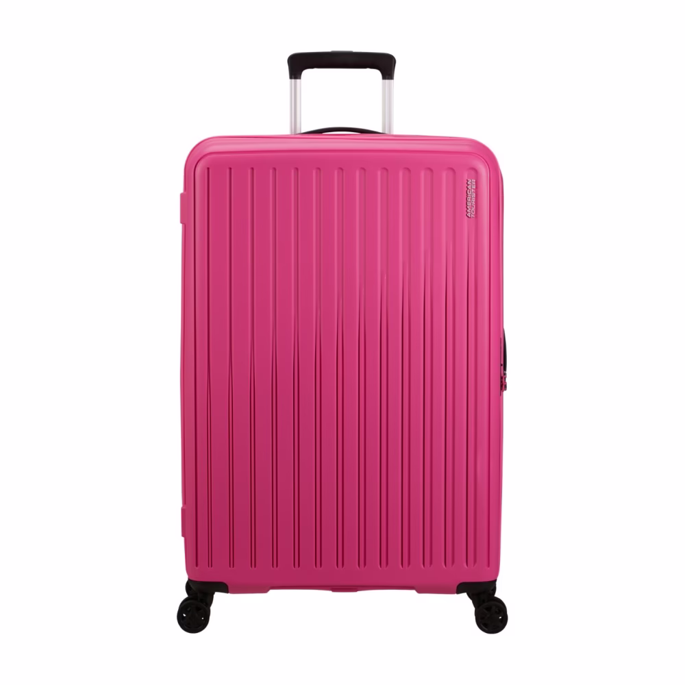American Tourister Rejoy Trolley Koffer Roze