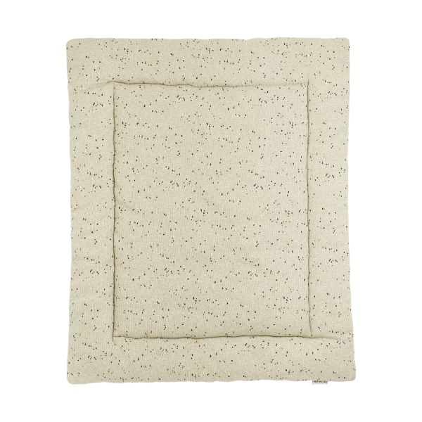 Meyco Rib Mini Spot Boxkleed - 80 x 100 cm - Toffee Melange