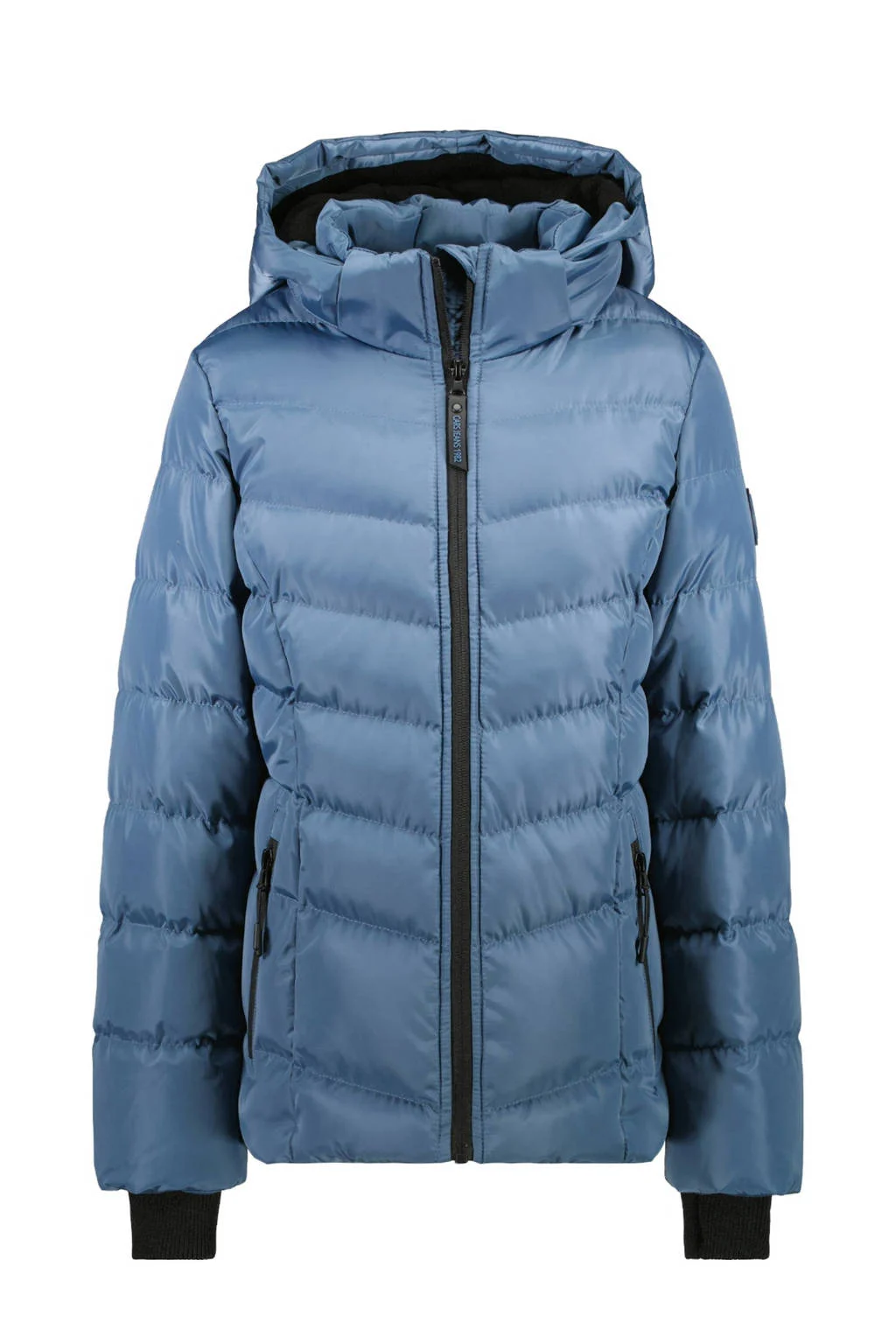 Cars gewatteerde jas blauw