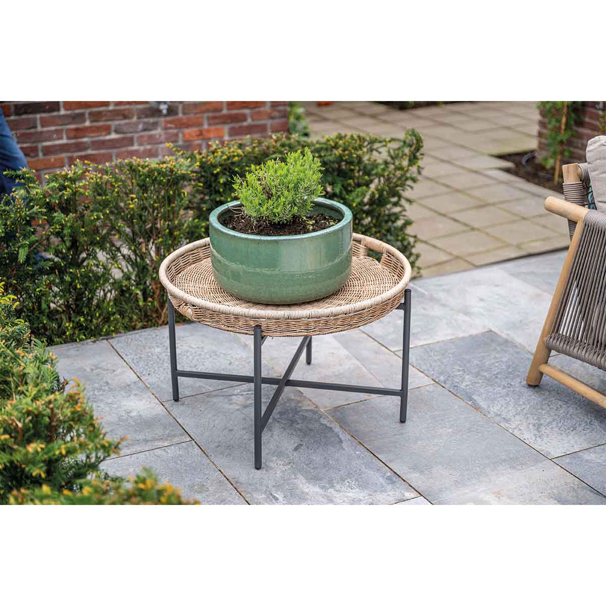 Garden Impressions Nigori natural rotan - 2-delig - bijzettafels