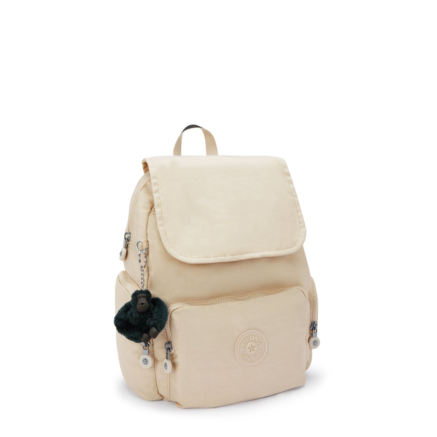 Kipling City Zip S back to beige