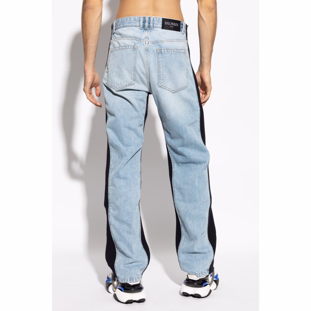 Balmain Jeans met vintage effect