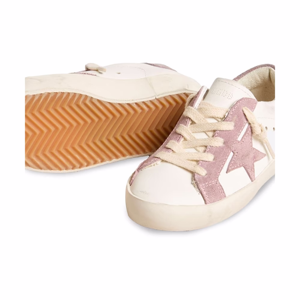 Golden Goose Kinderen Super-Star Deluxe Sneakers Wit