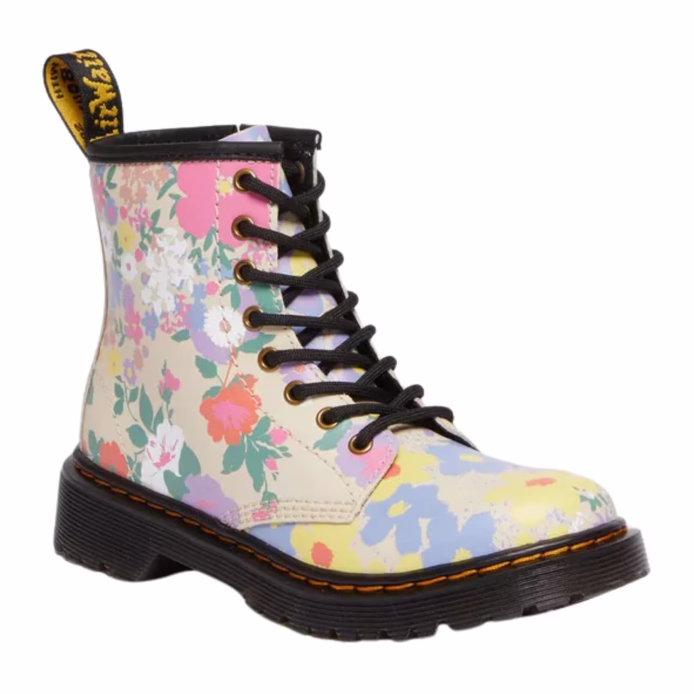 Dr. Martens Bloemenmix Kinderen Enkellaarzen