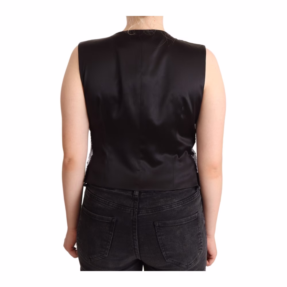 Dolce & Gabbana Paillet V-Hals Tank Top