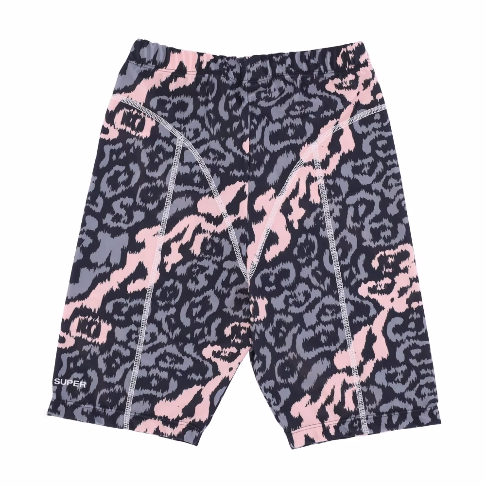 VISION OF SUPER Luipaard Fietsbroek Roze/Grijs