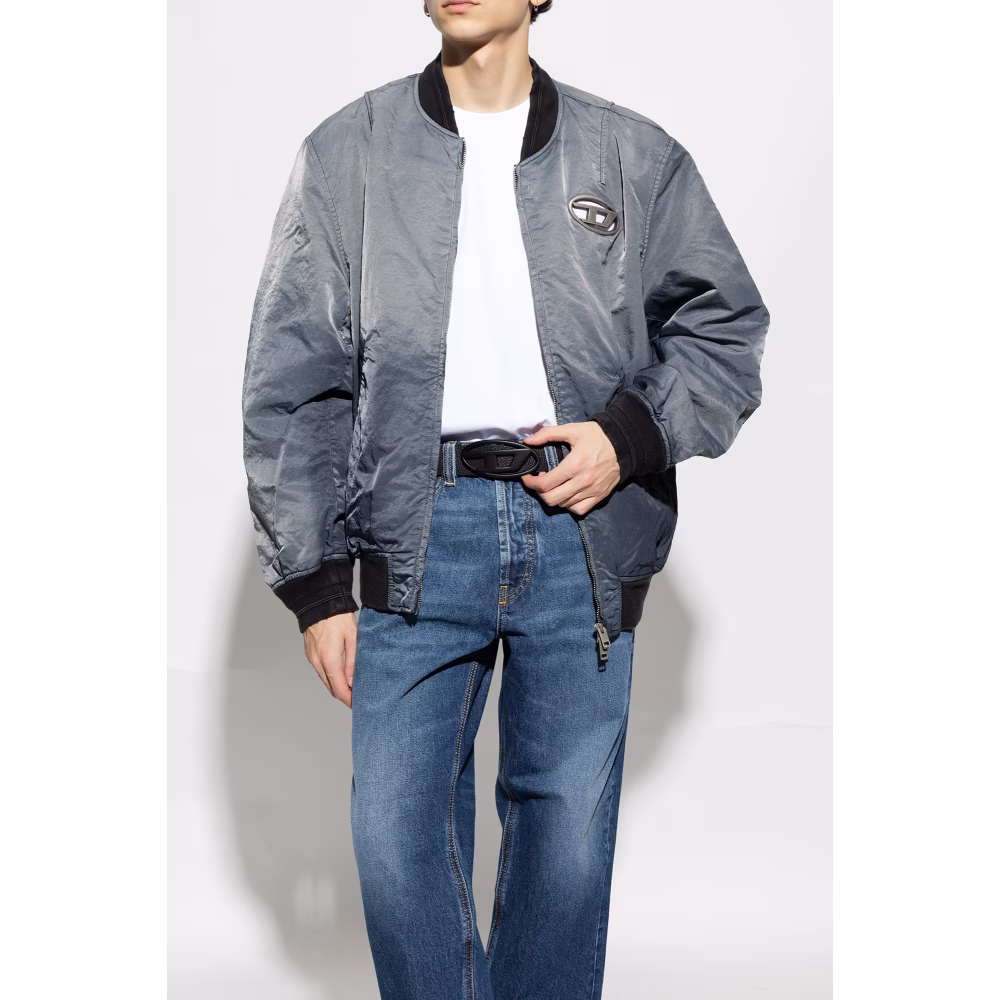 Diesel Omkeerbare Riem met logo