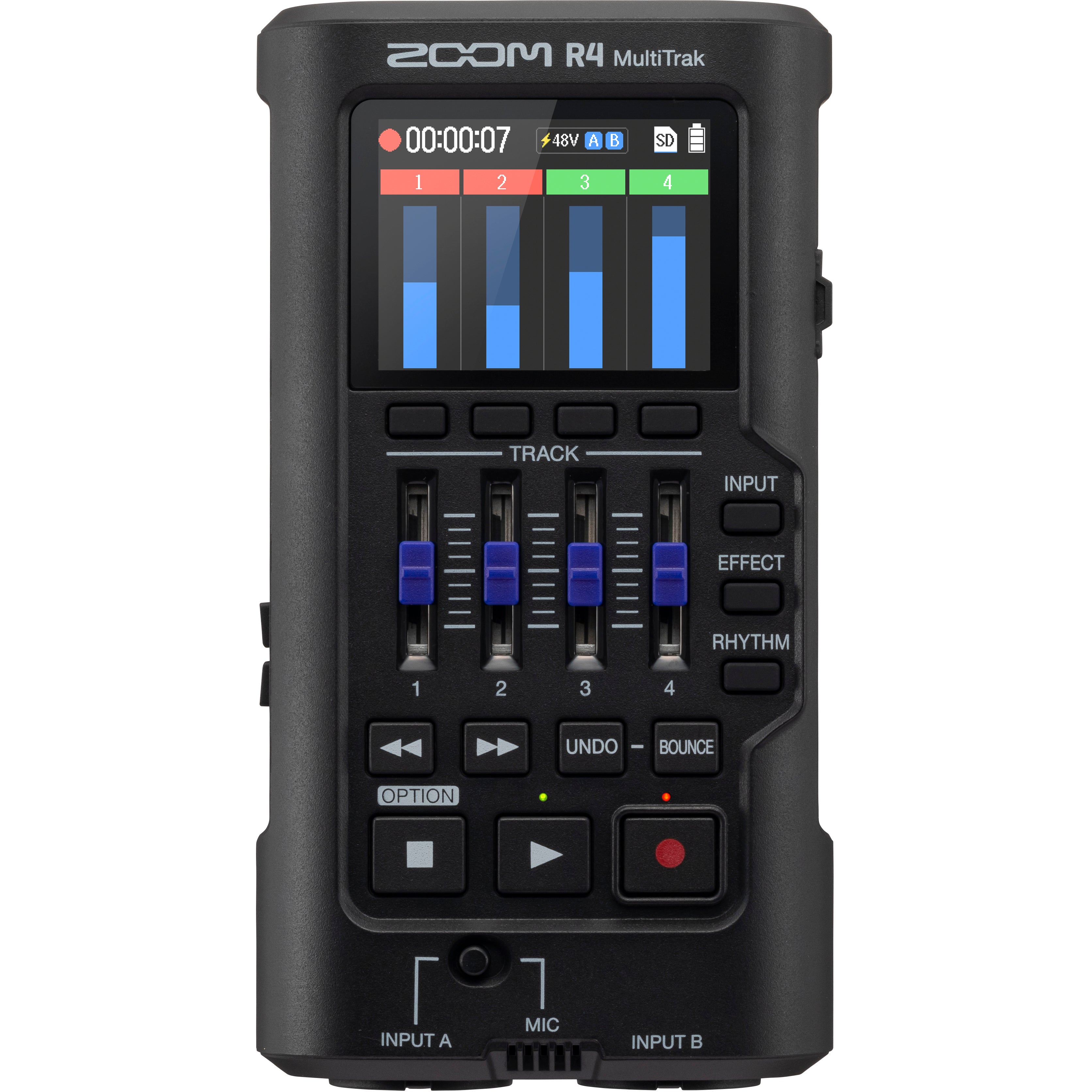 Zoom R4 MultiTrak Recorder met 32-bit float