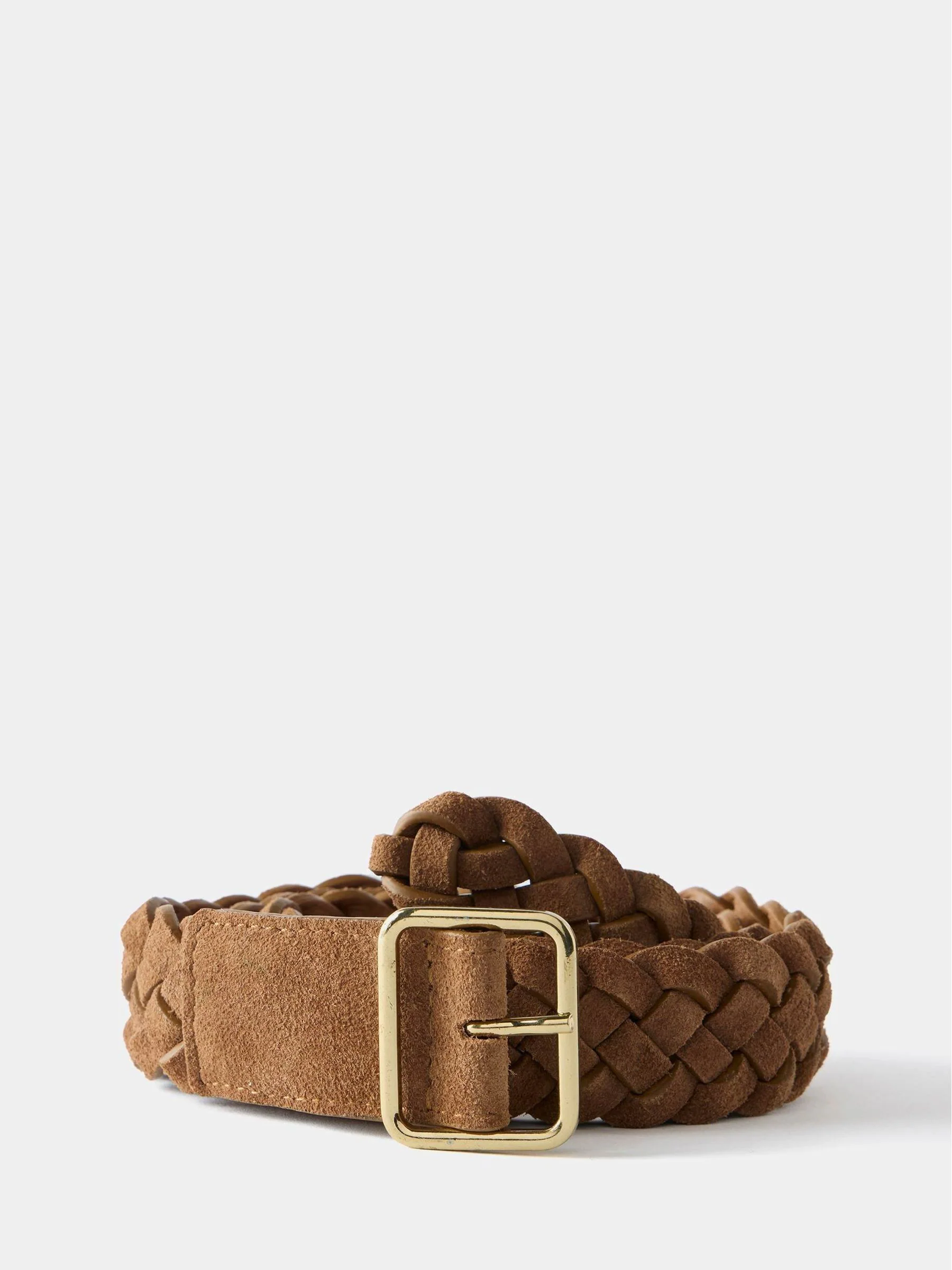 Mint Velvet Suede Woven Belt