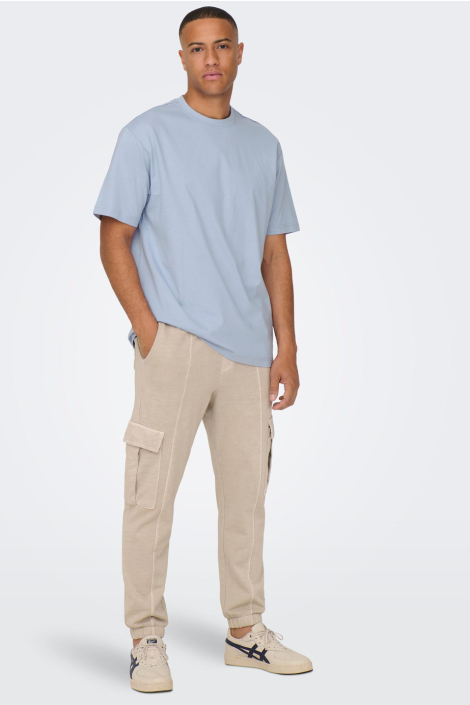 Only & Sons blauwe heren t-shirt