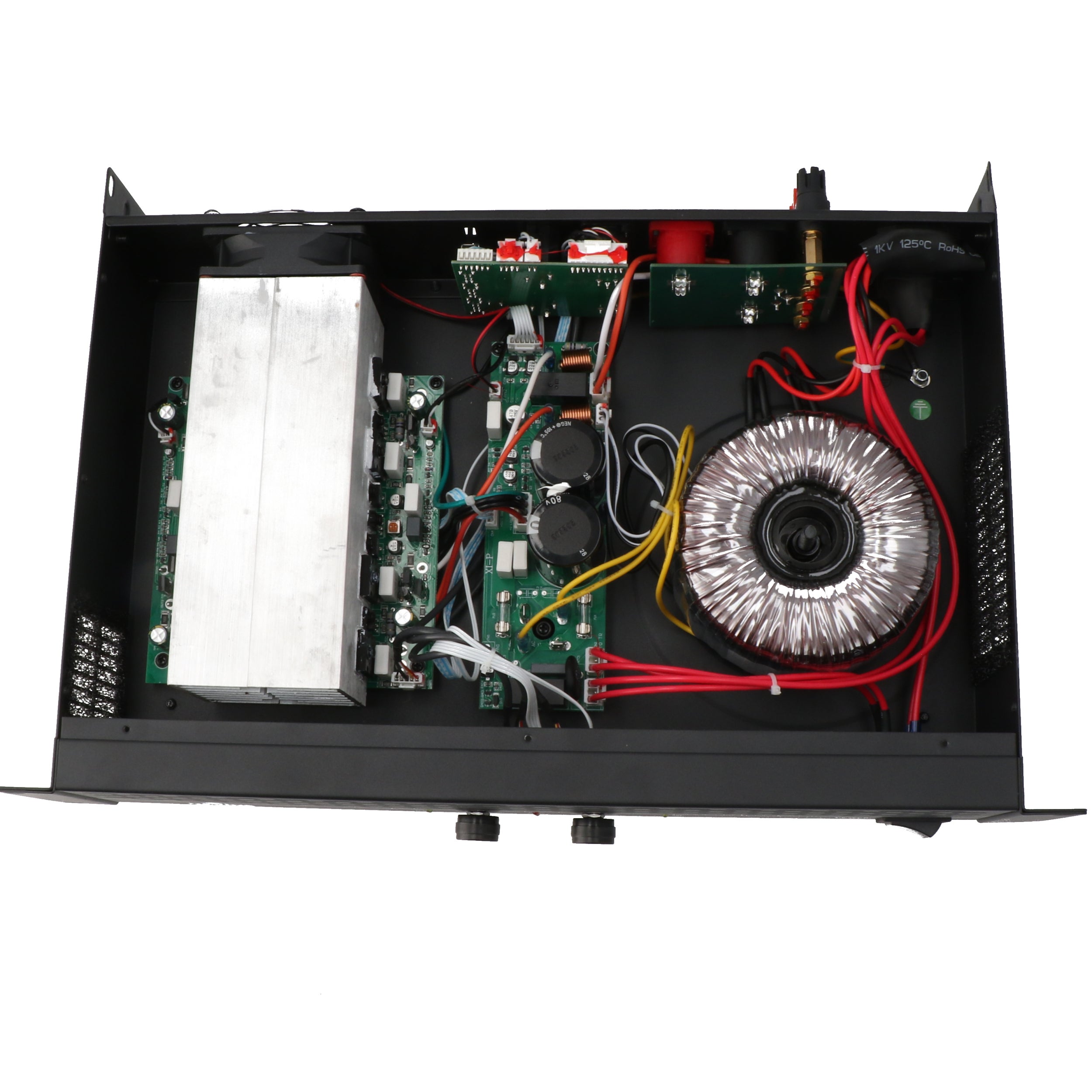 Devine MX-400 2-kanaals PA-eindversterker 2x 200W @ 8 Ohm