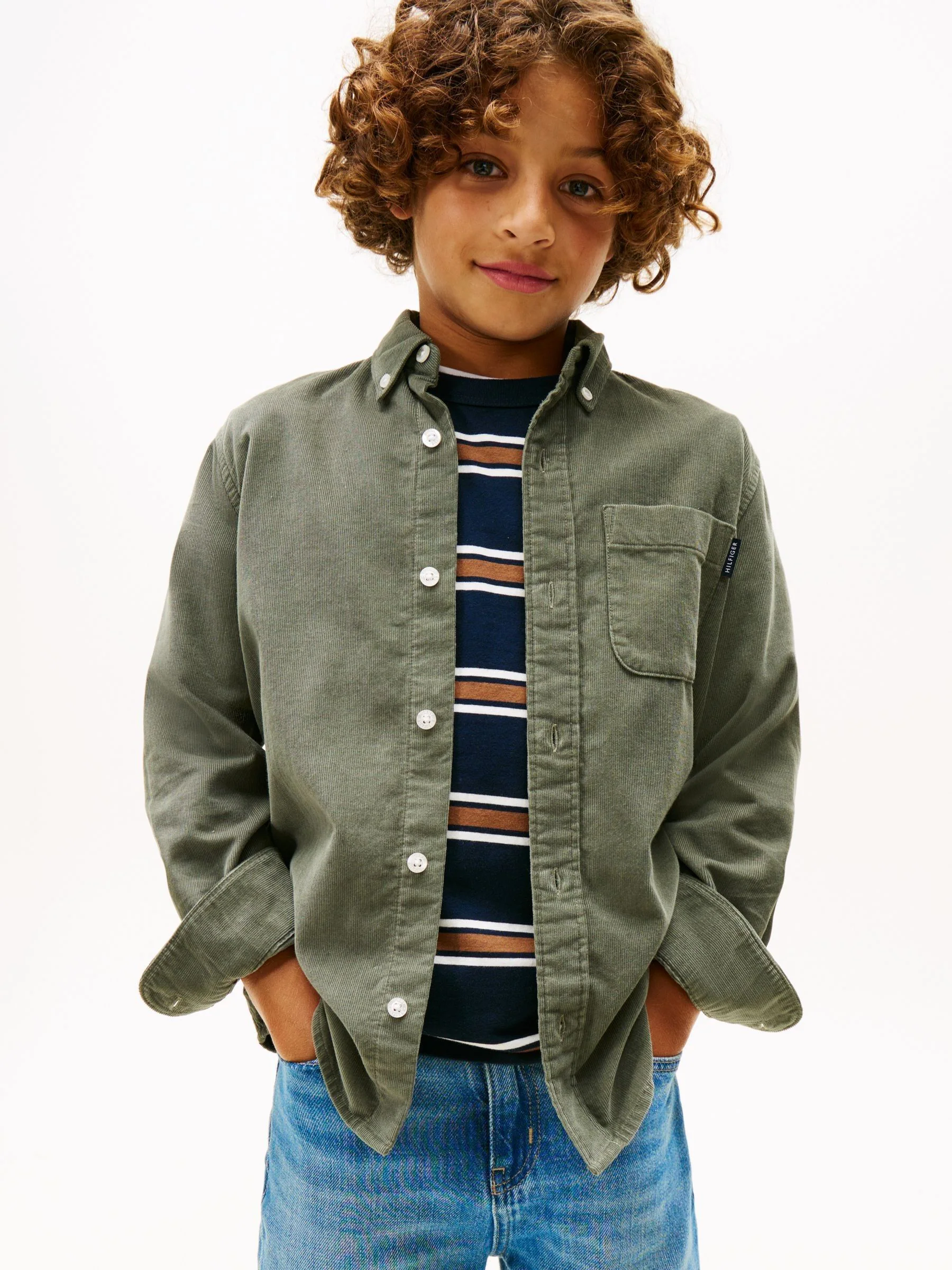 Tommy Hilfiger Regular Fit Corduroy Shirt