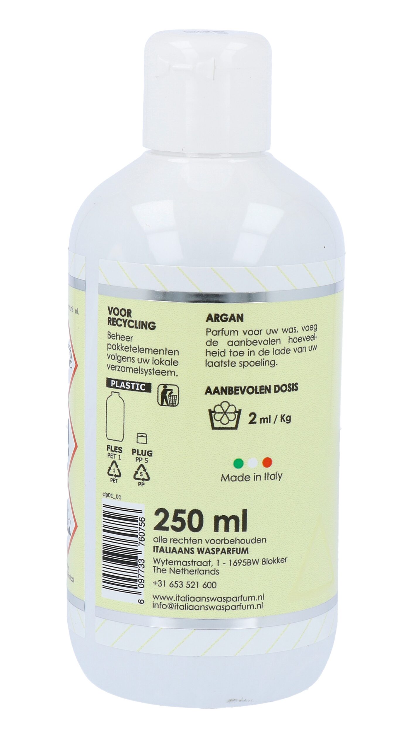 B&B Italiaans Wasparfum Argan (250 ml)