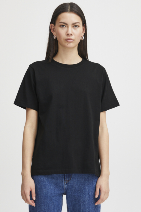 Ichi zwarte dames t-shirt