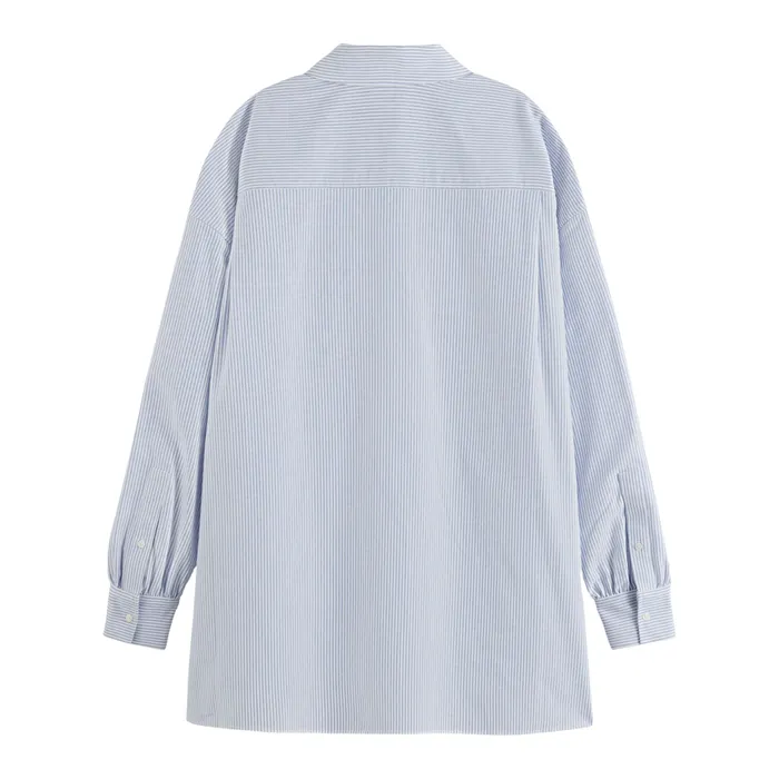 Scotch & Soda Core Oxford Stripes Overhemd Dames