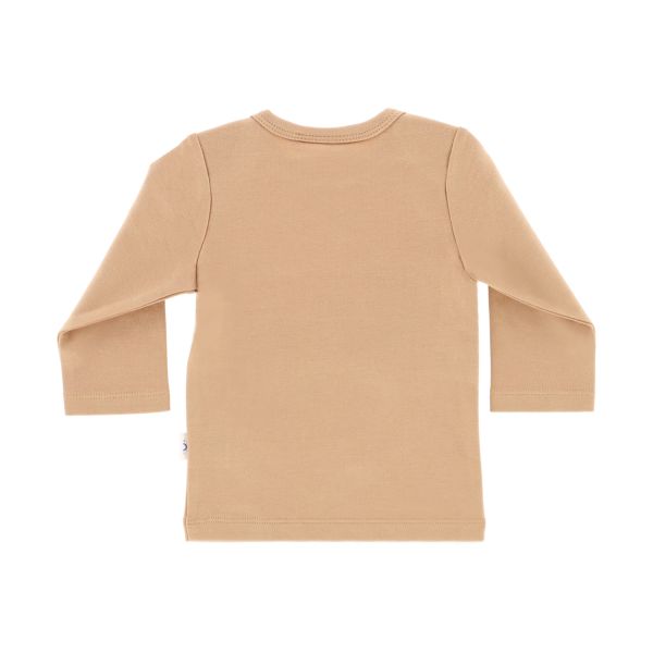 DAY T-Shirt Lange Mouw - Mocha - Mt. 74/80
