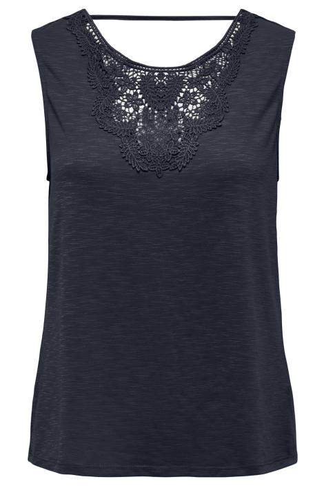 Jacqueline de Yong blauwe dames top