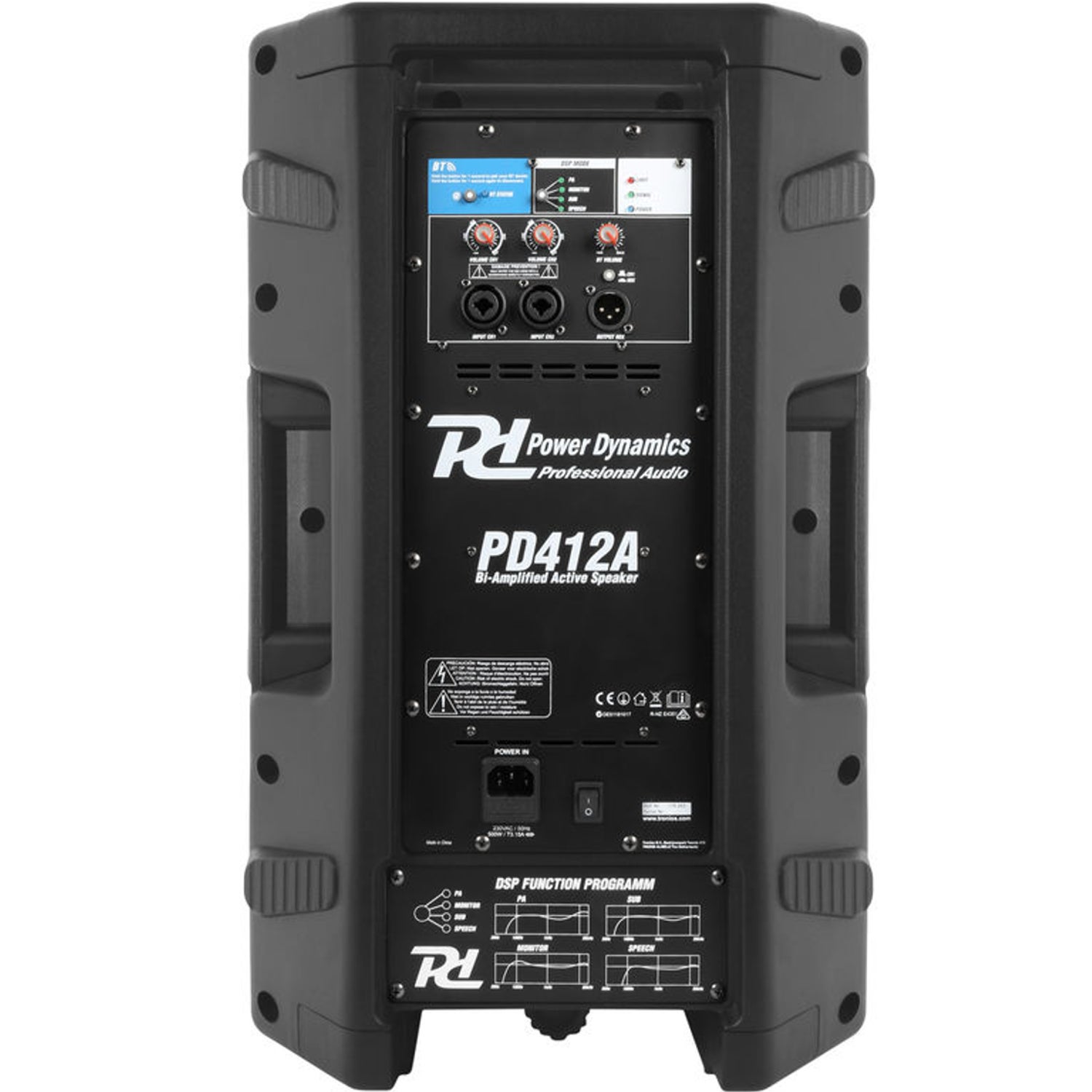 Power Dynamics PD412A actieve luidspreker met K&M 21435 stand