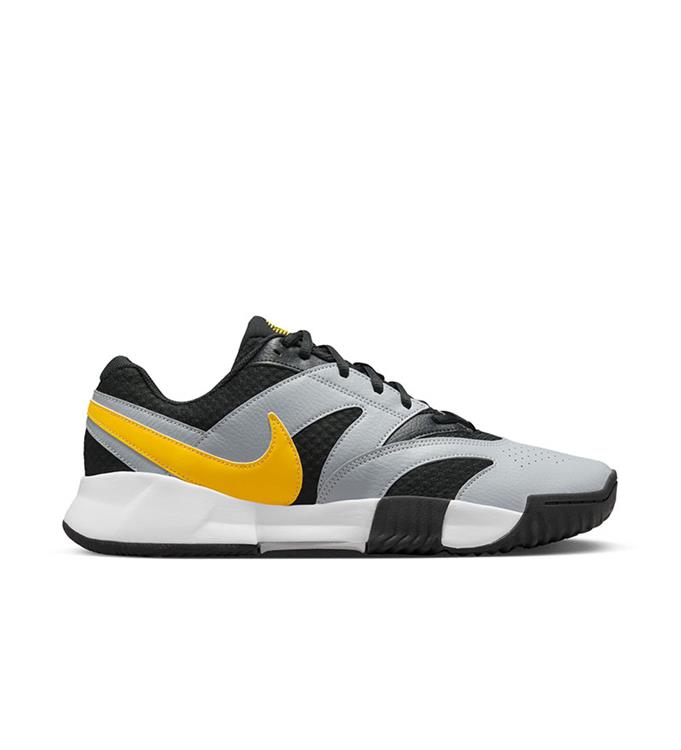 Nike Court Lite 4 Mens Clay C BLACK-LASER-ORANGE-WOLF-GREY-W