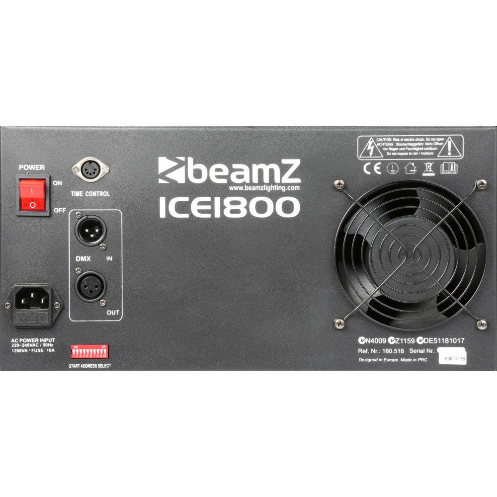 BeamZ ICE1800 ijs-rookmachine