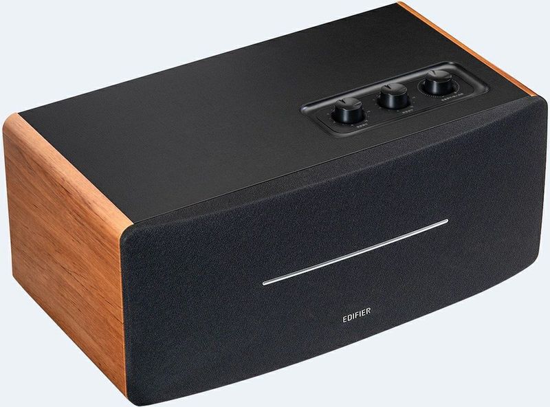 Edifier - D12 - Bluetooth Stereo Speaker - Hout - 70 Watt RMS