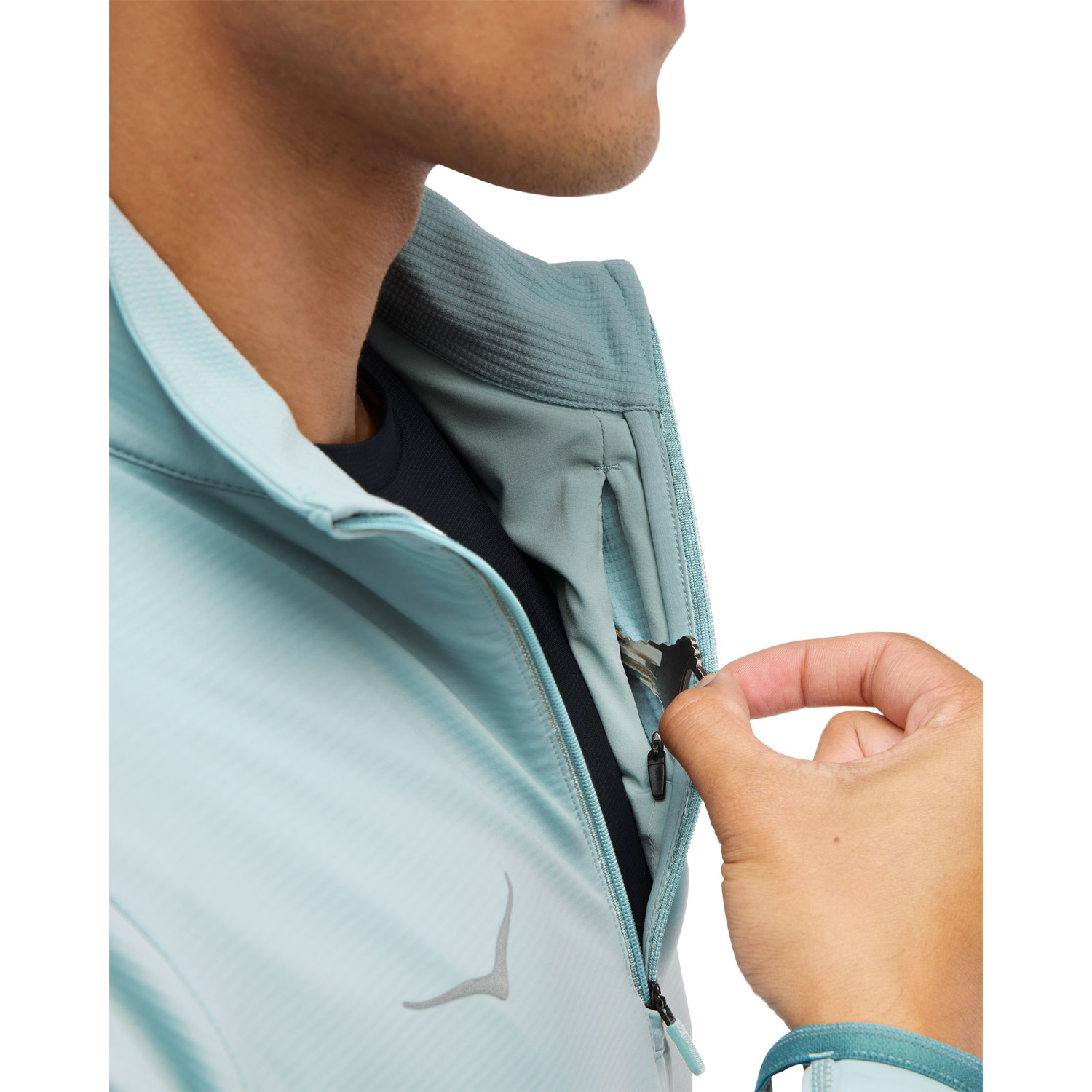 HOKA Glidetech 1/4 Zip Longsleeve T-shirt Heren