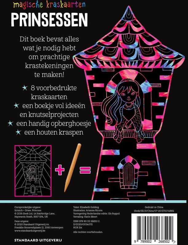 Boeken - Magische Kraskaarten - Prinsessen
