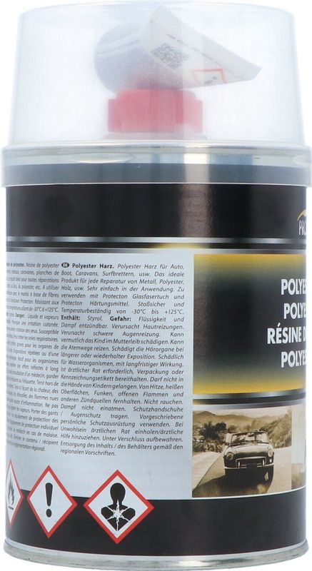 Protecton - Polyesterhars - 1 kg - Snel drogend - Veelzijdig - Sterk