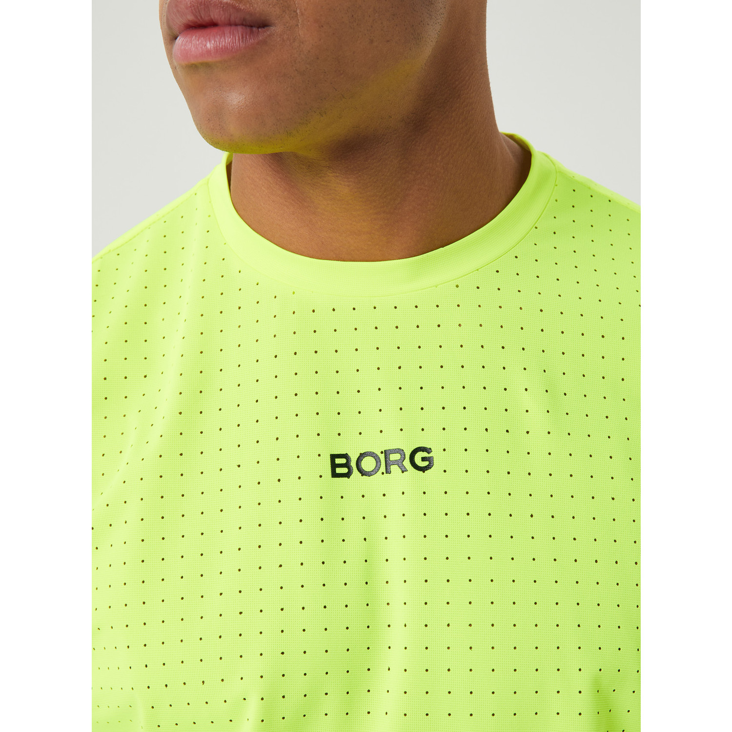 Björn Borg Borg Running Perforated T-Shirt Heren