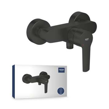 Grohe bad-/douchemengkraan Start mat zwart 15 cm