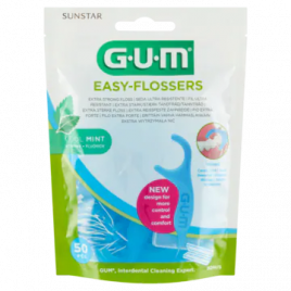 Gum Easy flossers koele munt vitamine E + fluoride