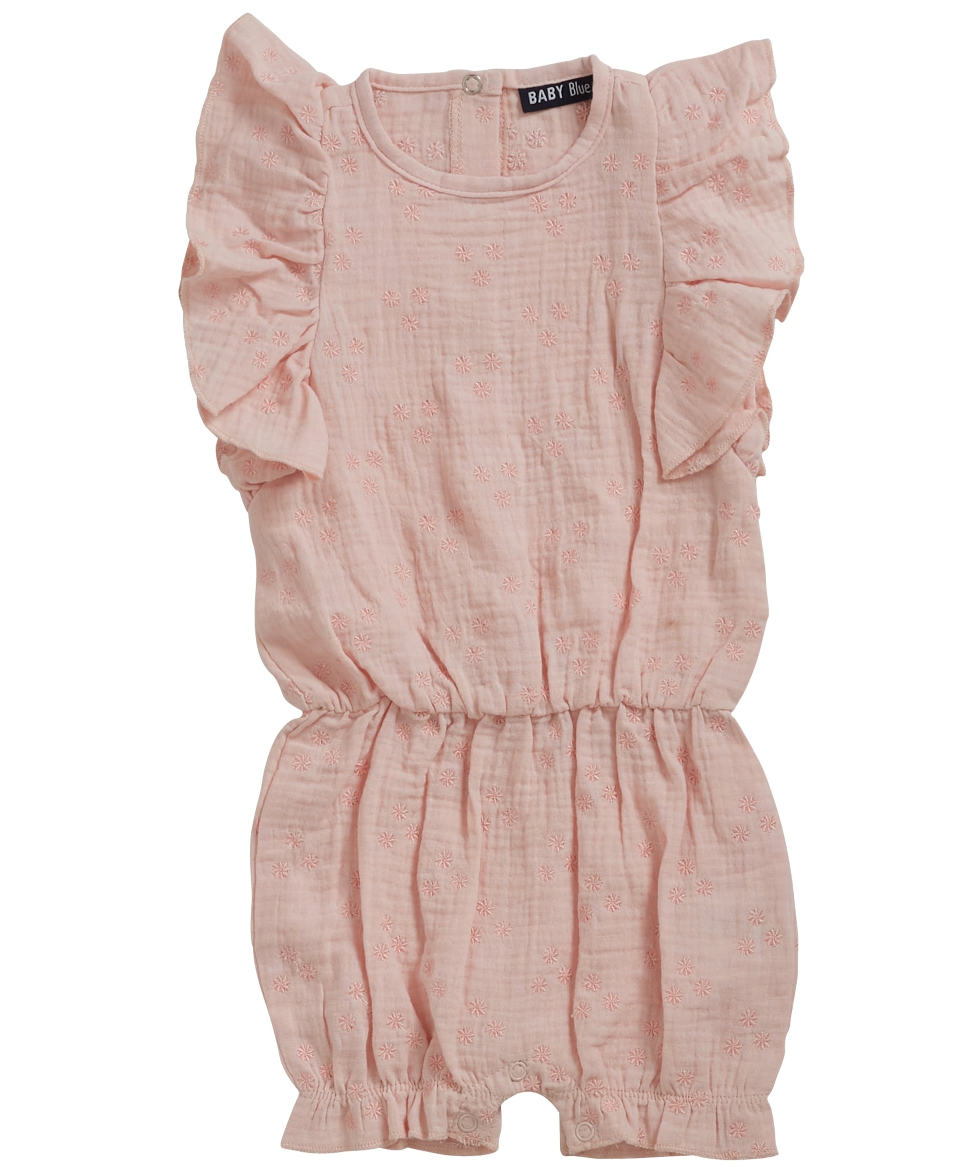 mousseline playsuit embroidery