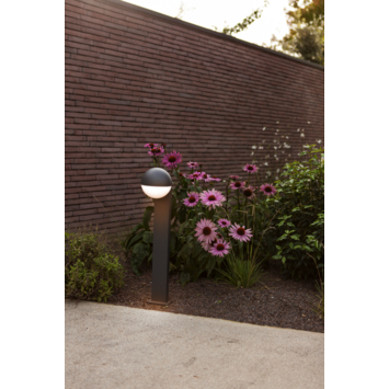 LUTEC staanlamp sokkel Looma donkergrijs 25W