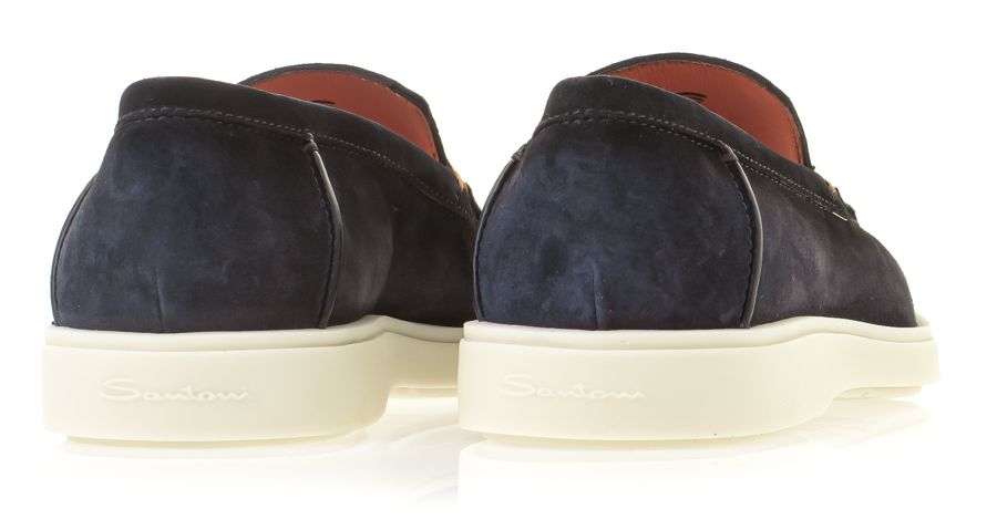 Santoni Suede Loafer