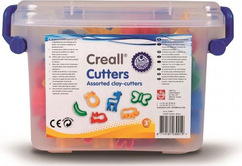 Cutters - 28 Uitsteekvormen - Kunststof - Diverse Thema's