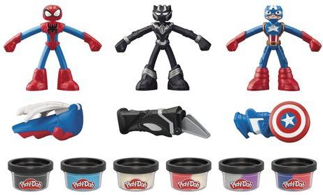 Play-Doh - Marvel Heldenavonturen-set - Klei - 170 Gram