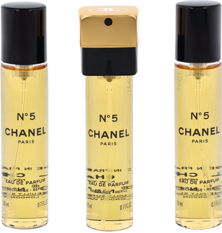 Chanel - N°5 Eau De Parfum Tasverstuiver Navulling - 3 ST