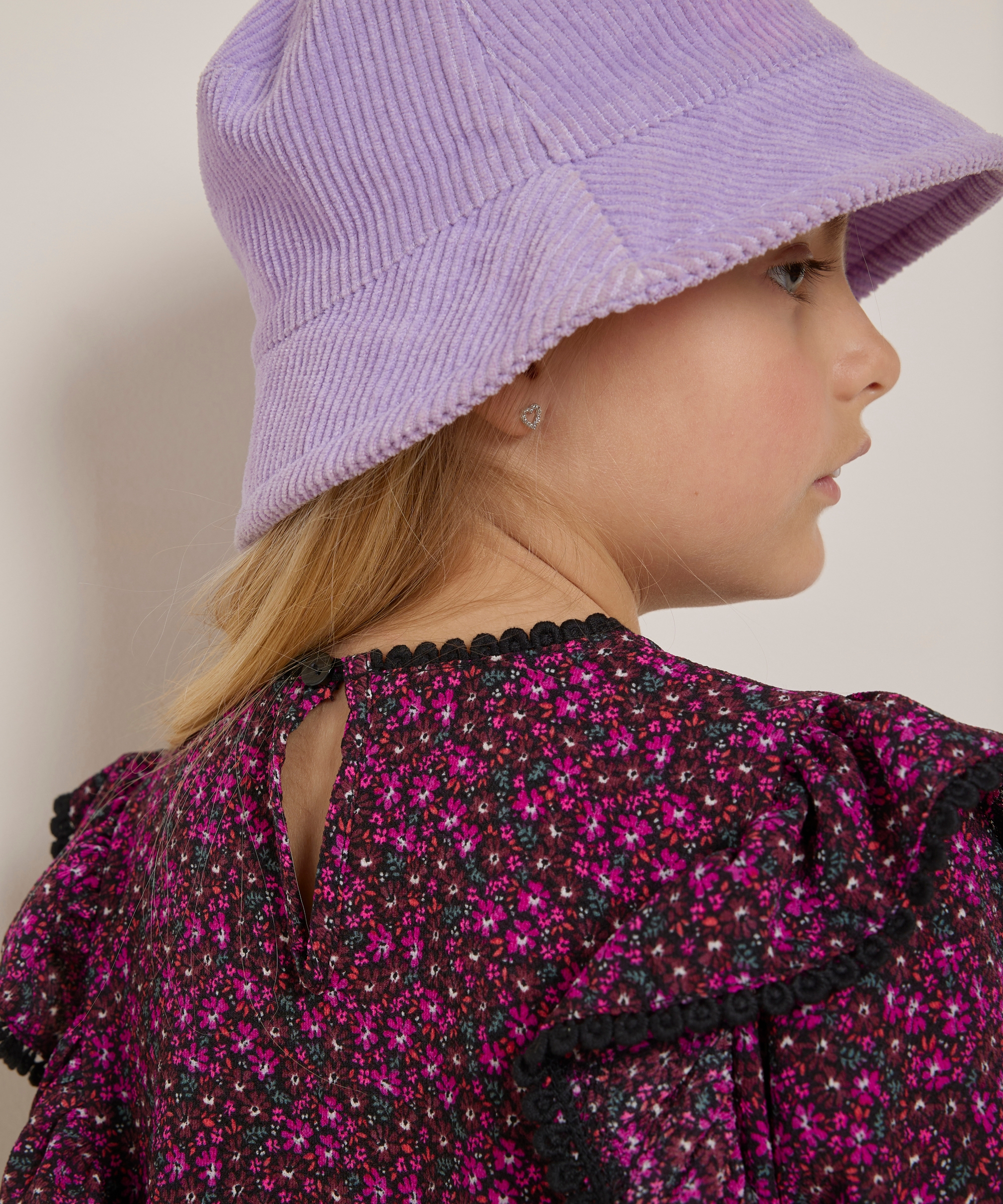 blouse met schouderruches