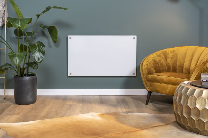 Eurom - Mon Soleil - Infraroodpaneel - Wit - Glas - 450W - 60x100cm
